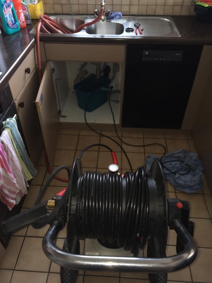 machine à pression pour déboucher